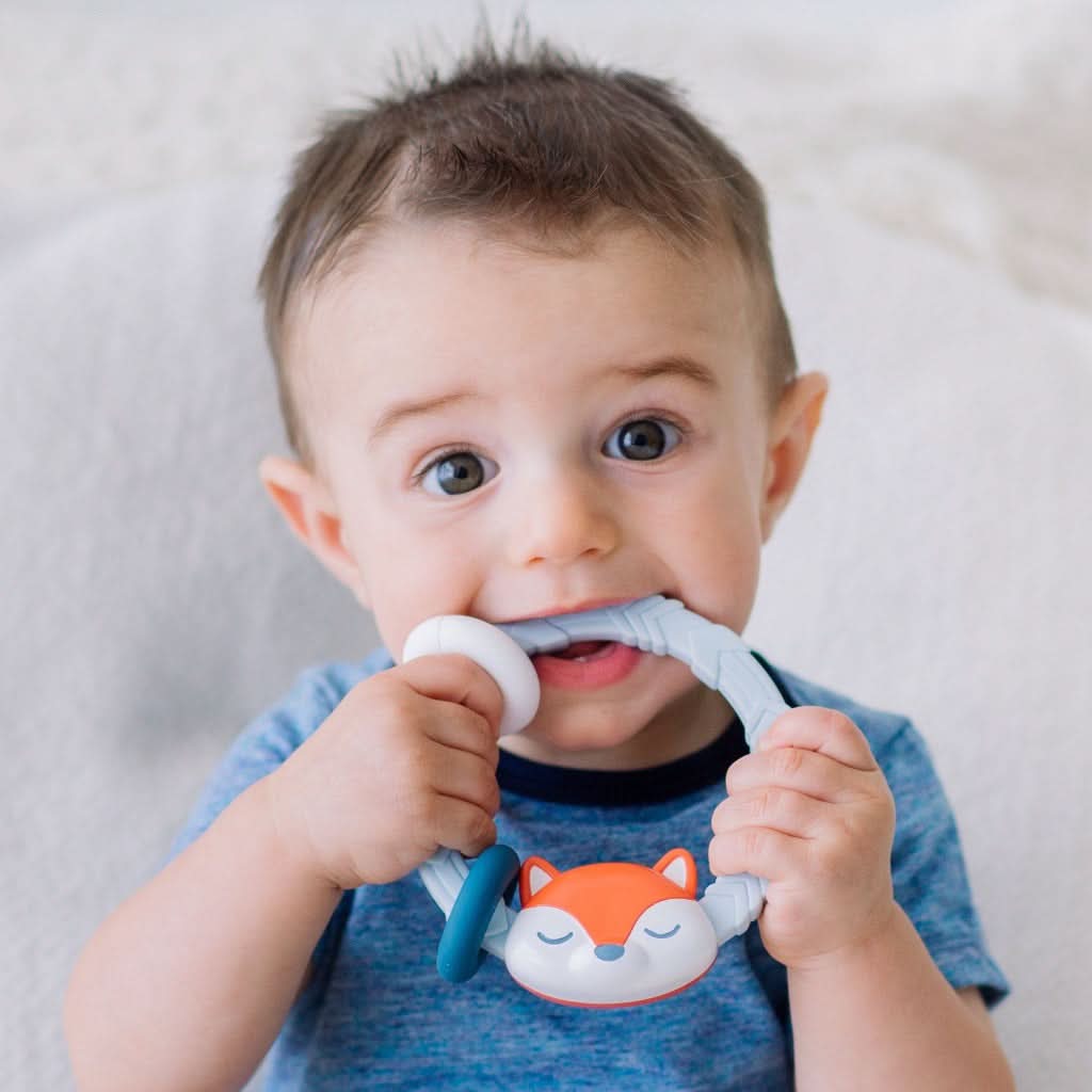 Ritzy Rattle® with Teething Rings - Image 7