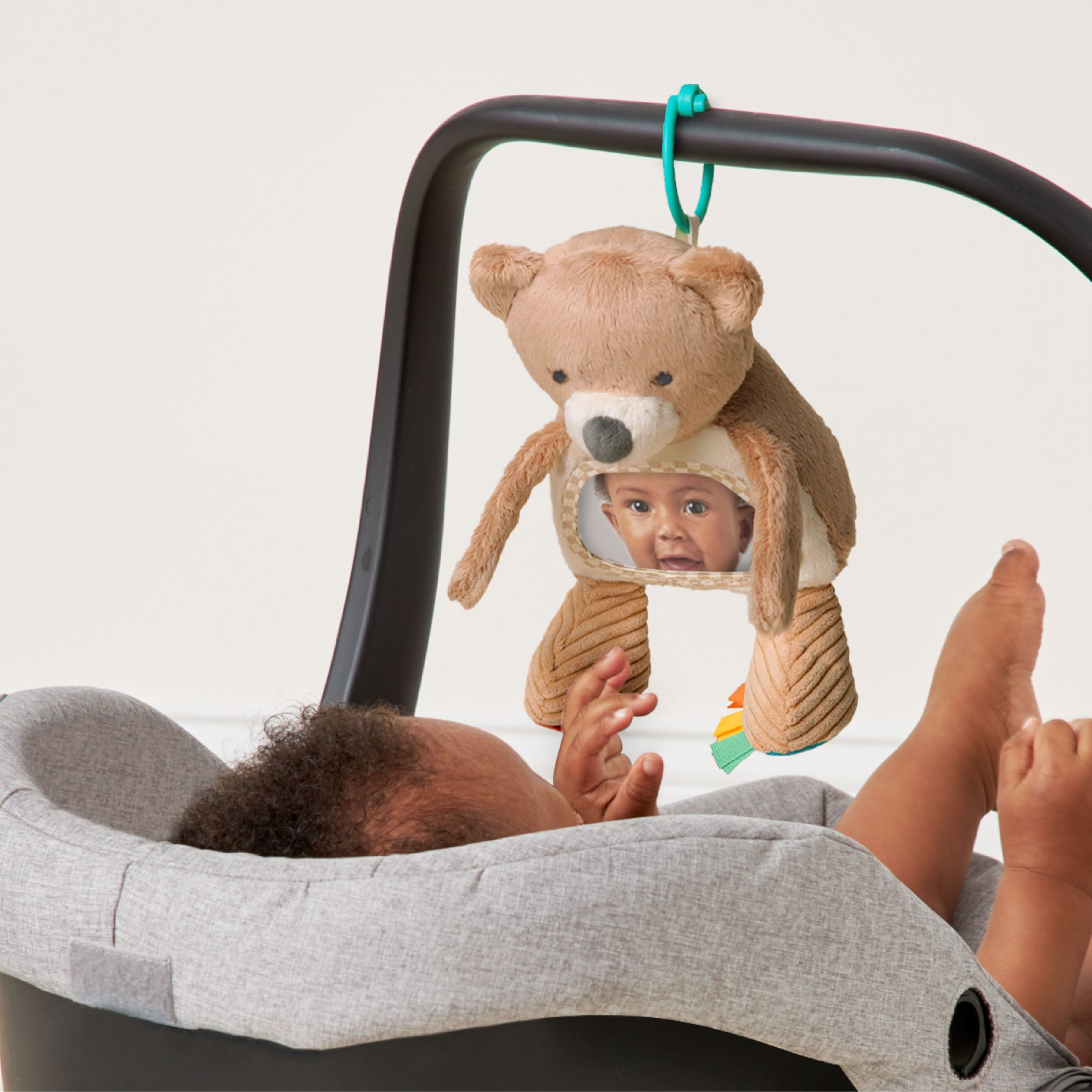 Itzy Bitzy Mirror™ Sensory Tummy Time Mirror - Image 5