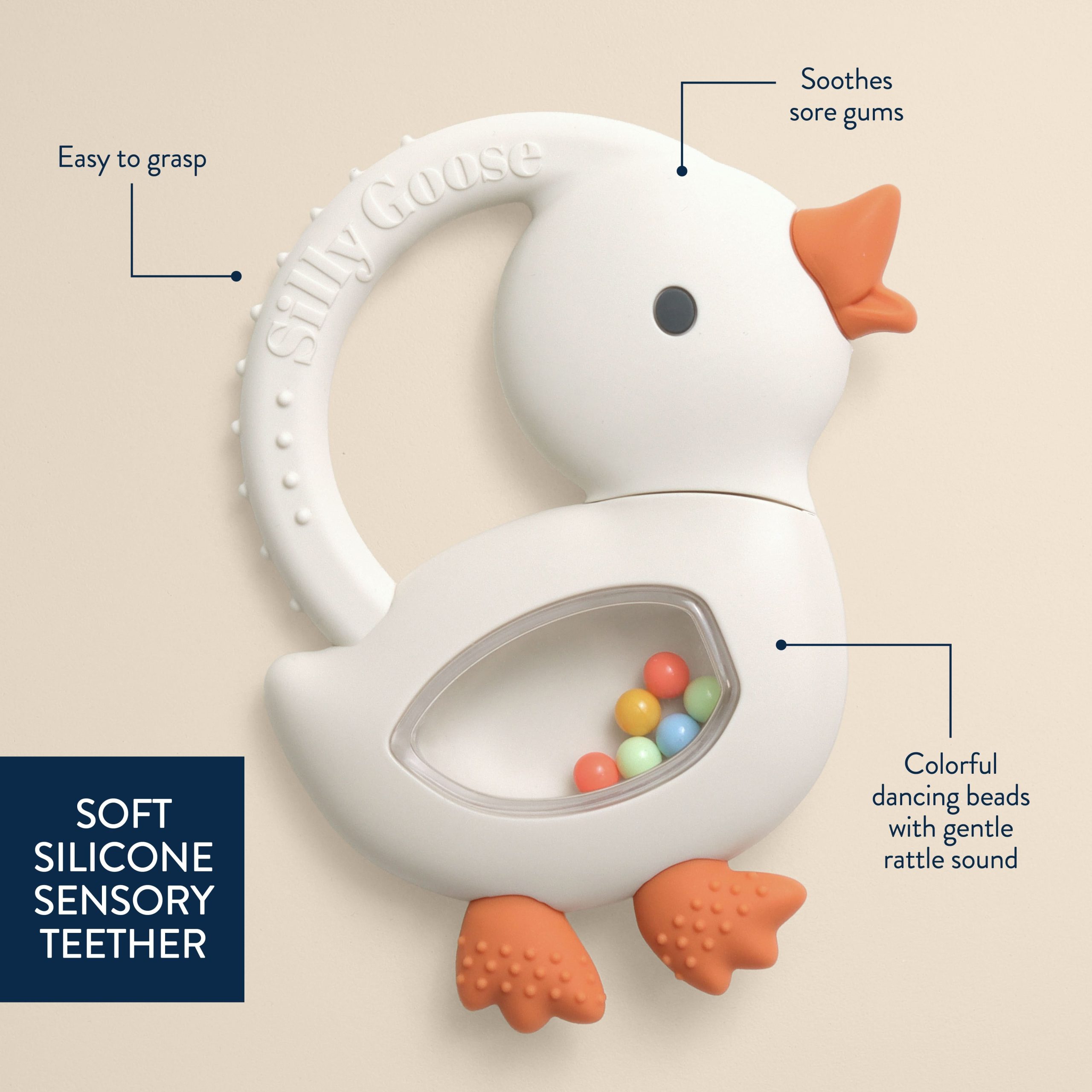 Bitzy Shake™ Rattle and Teether - Image 10
