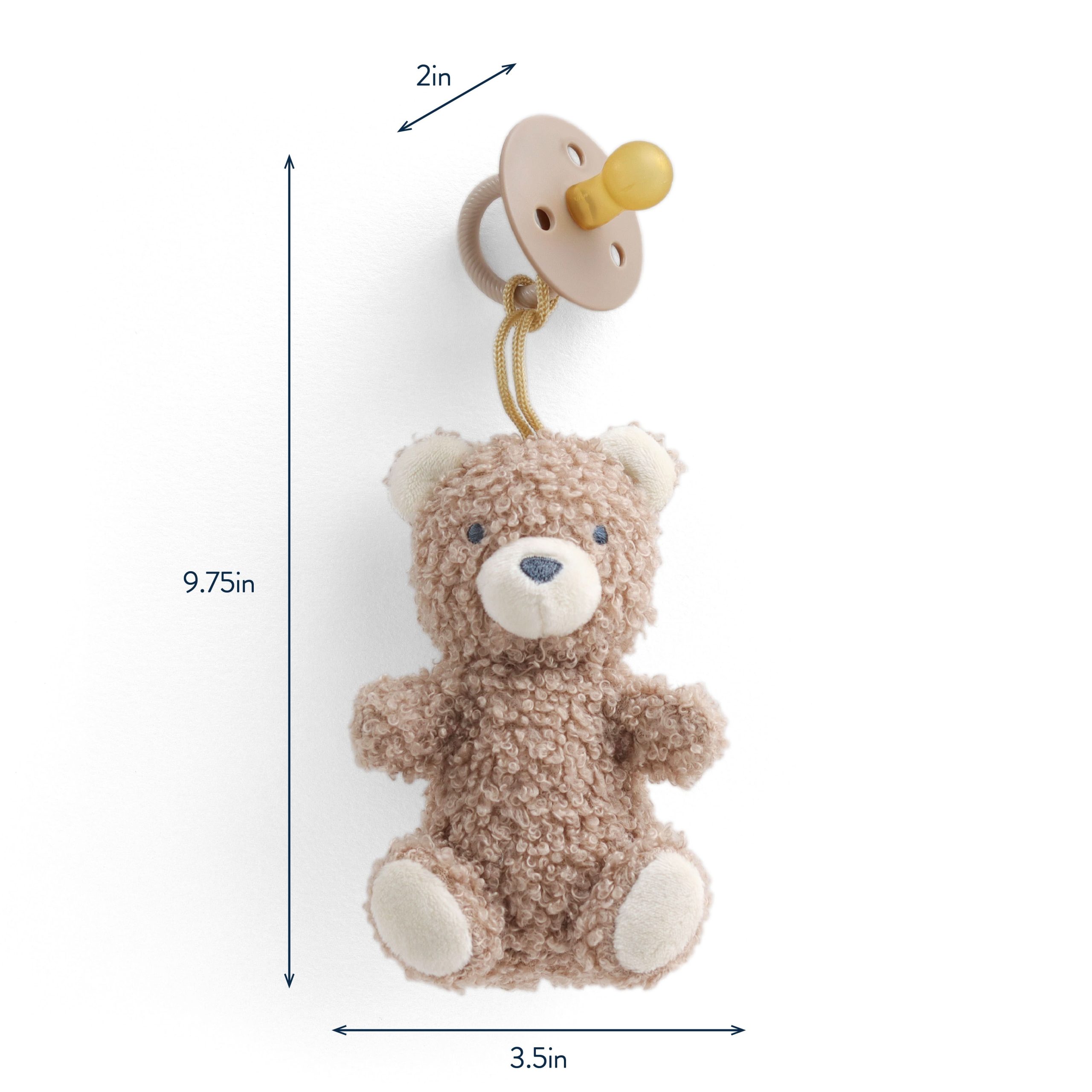 Bitzy Pal™ Natural Rubber Pacifier & Lovey - Image 25