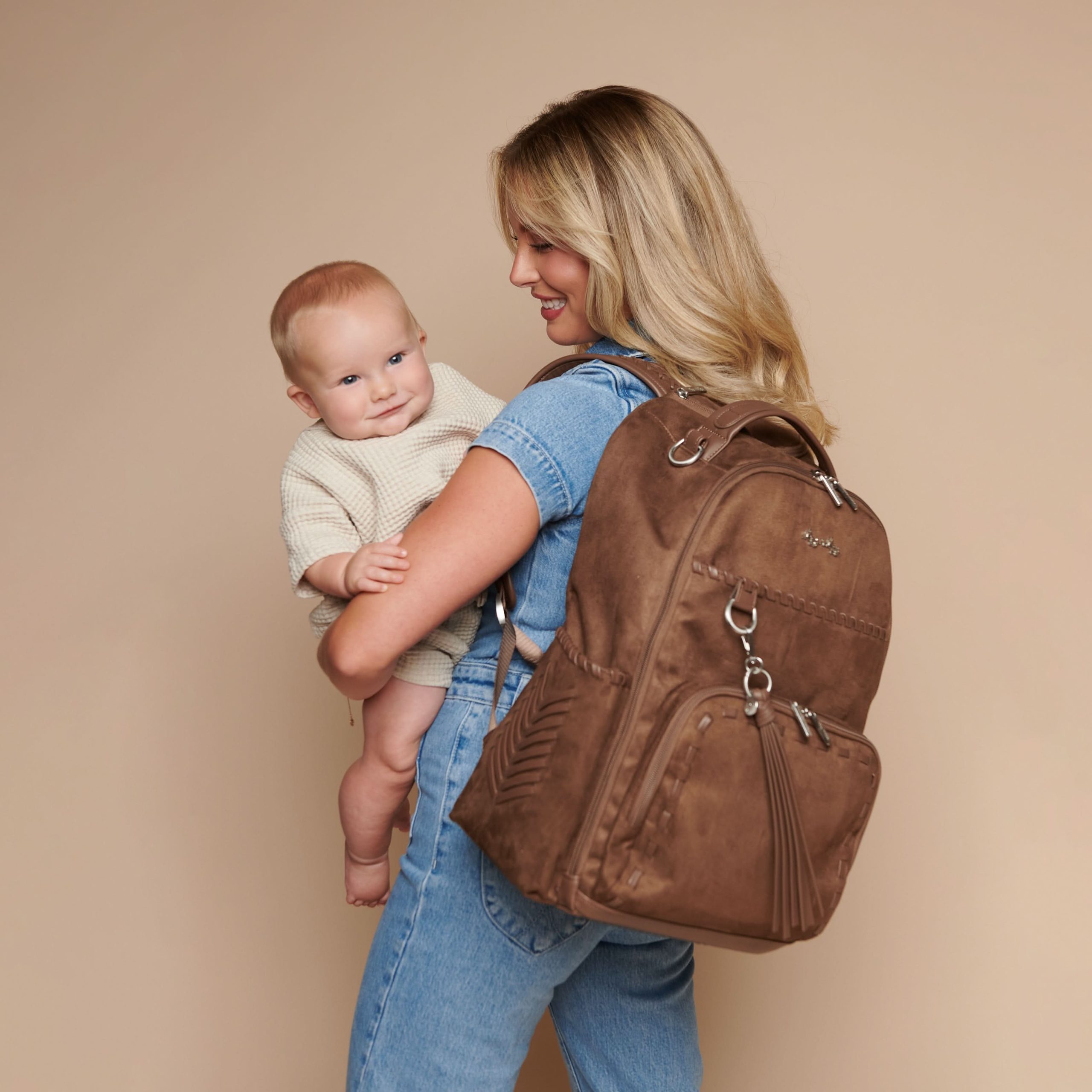 Boss Plus™ Large Diaper Bag Backpack - Aspen - Image 2