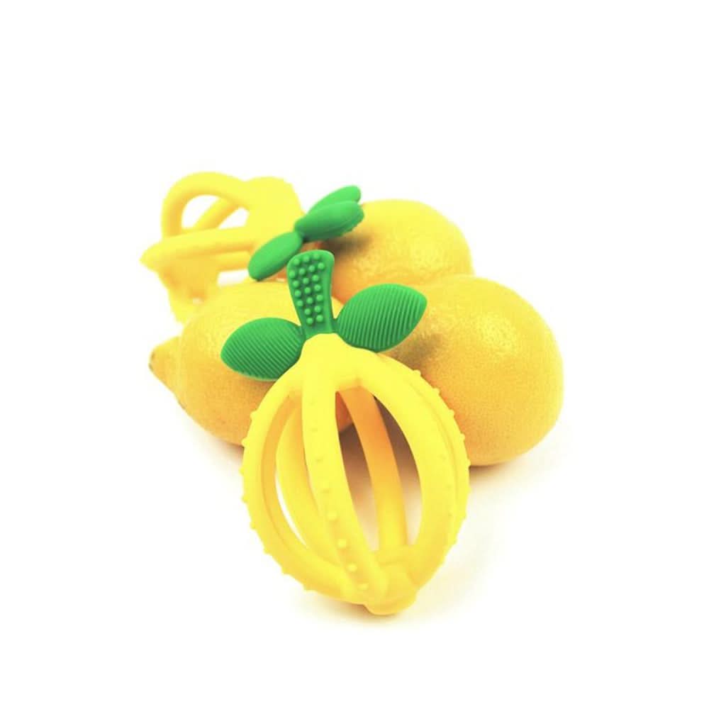 Bitzy Biter™ Teether Ball Lemon - Image 3