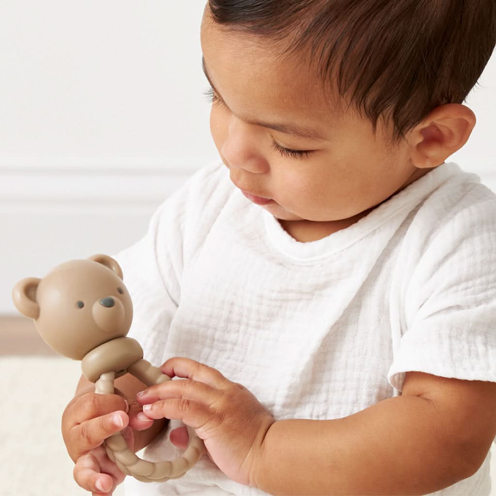 Shake & Smile™ Silicone Rattle Teether - Image 12