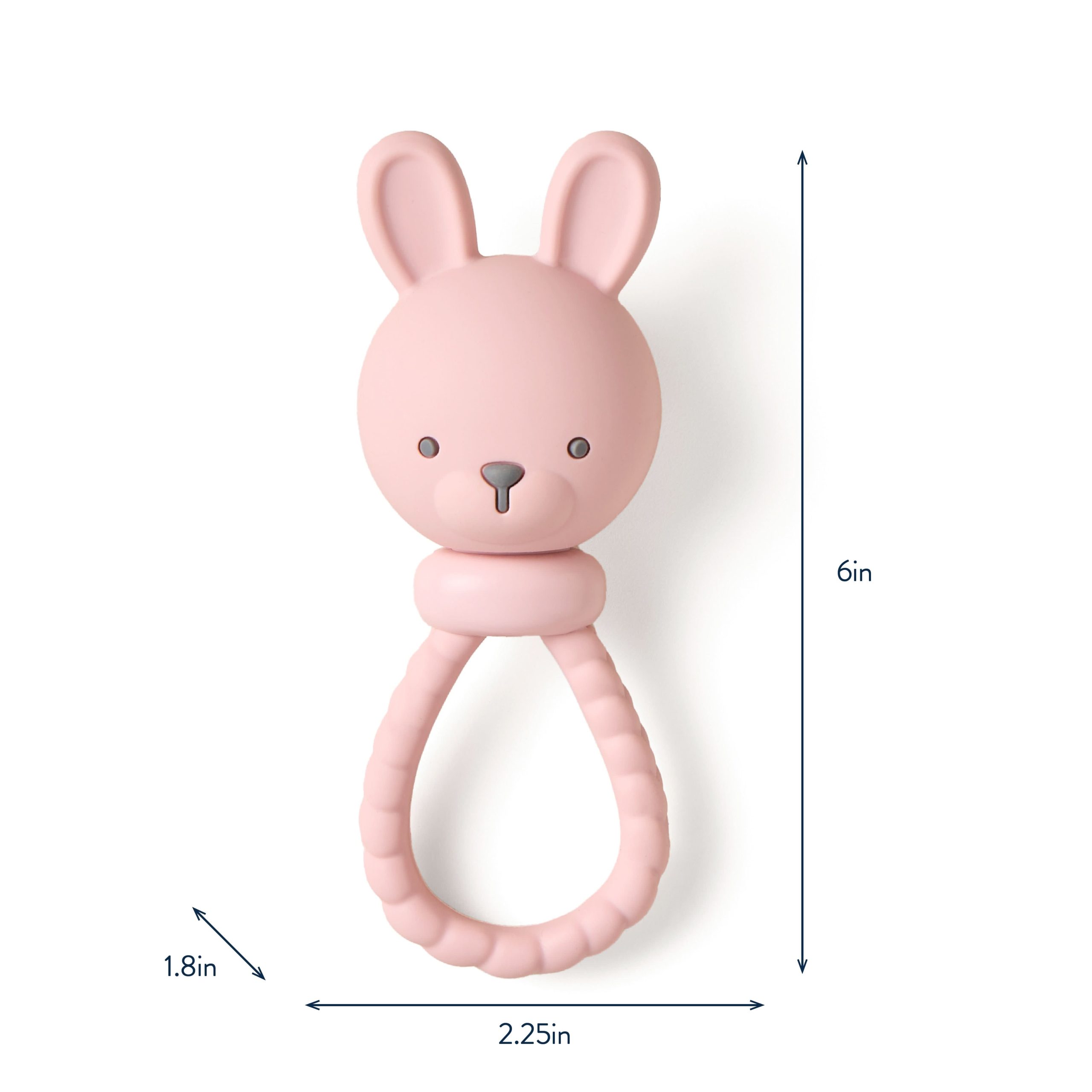 Shake & Smile™ Silicone Rattle Teether - Image 7